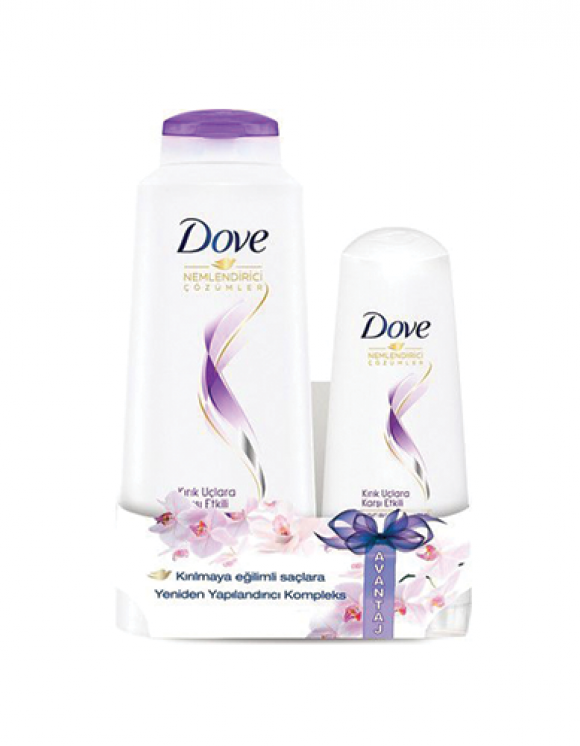 Шампоан и балсам Dove - против накъсване и цъфтящи краища